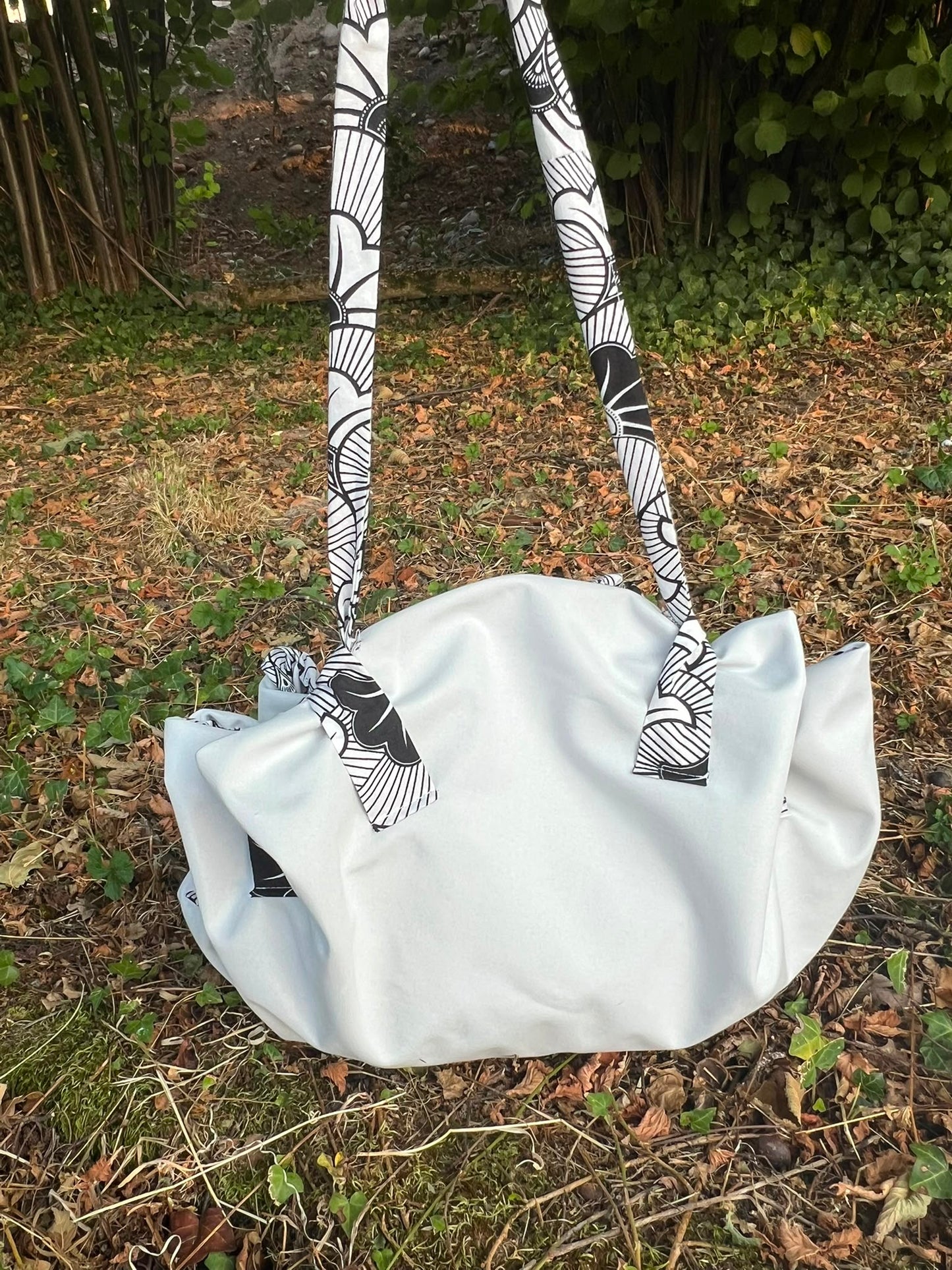 Sac réversible 2 en 1 – Sac & tapis de pique-nique en Wax - Sac Fiona