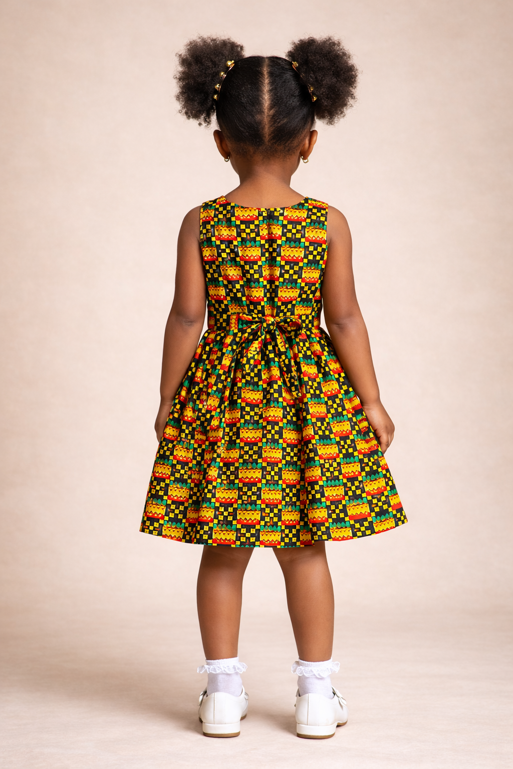 Robe en wax enfant Ouda