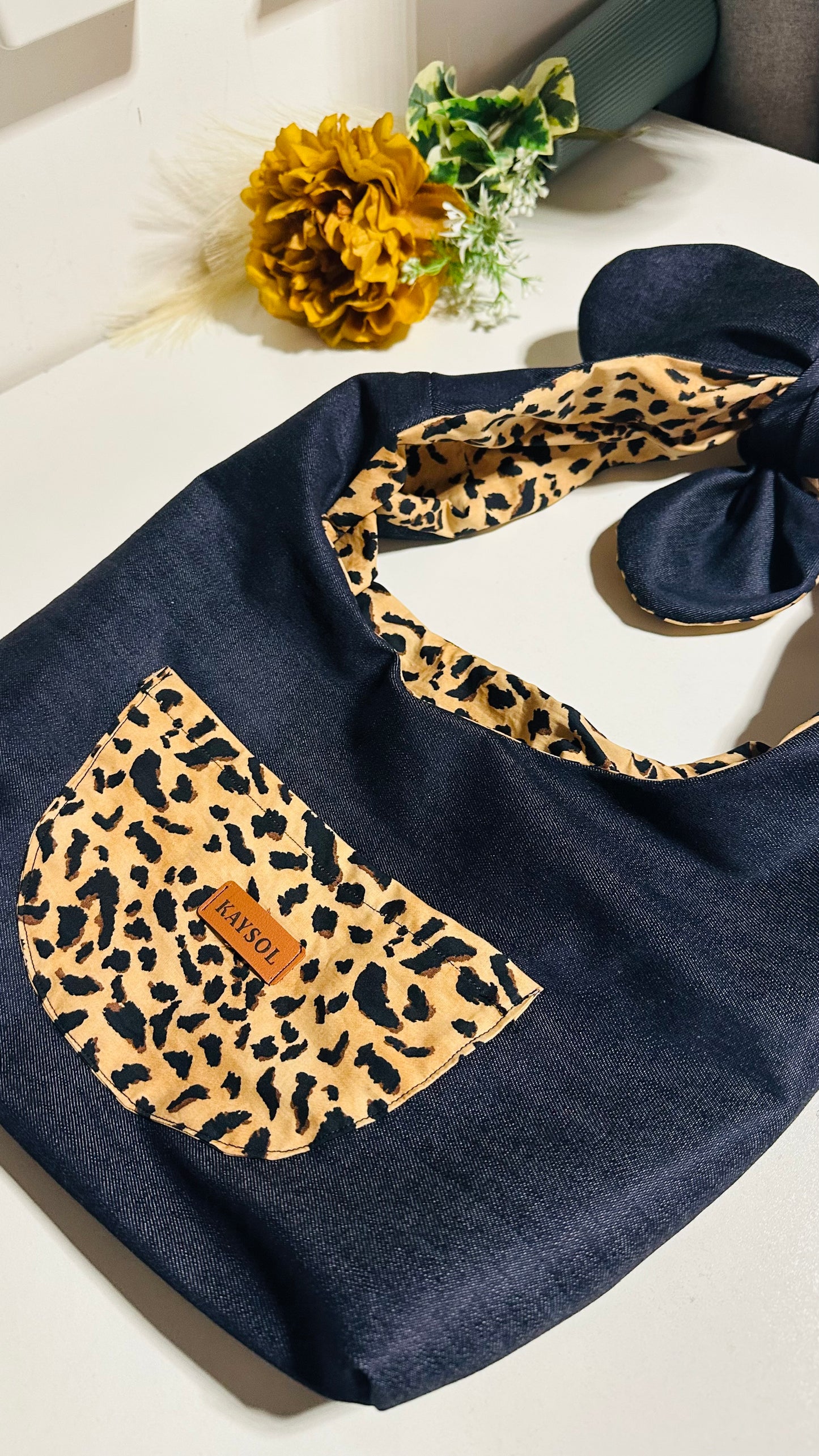 Box Couture – Sac Hobo Léopard | Kit couture complet débutant