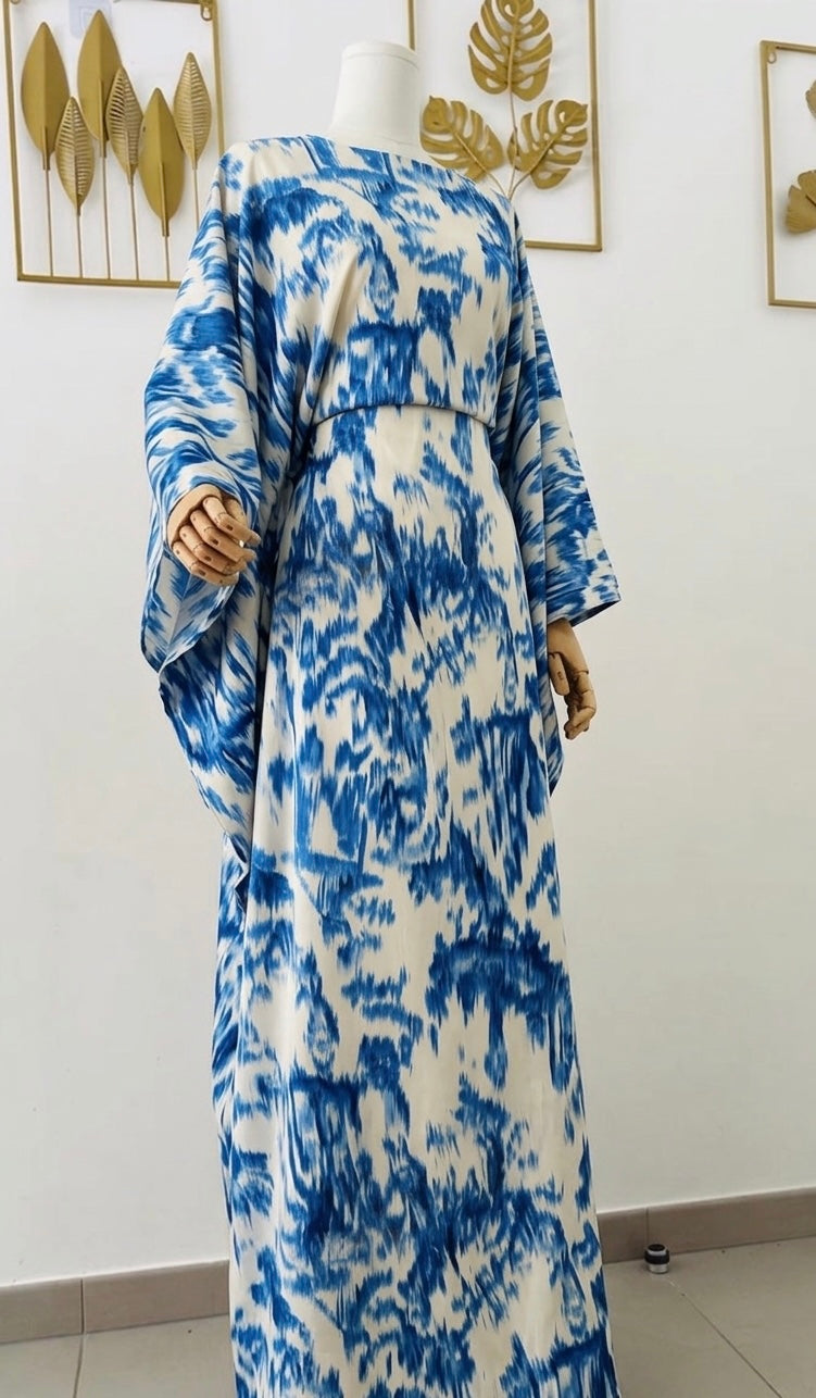 Robe Malia – Robe Longue Fluide Chic & Taille Universelle / Choix de Couleurs