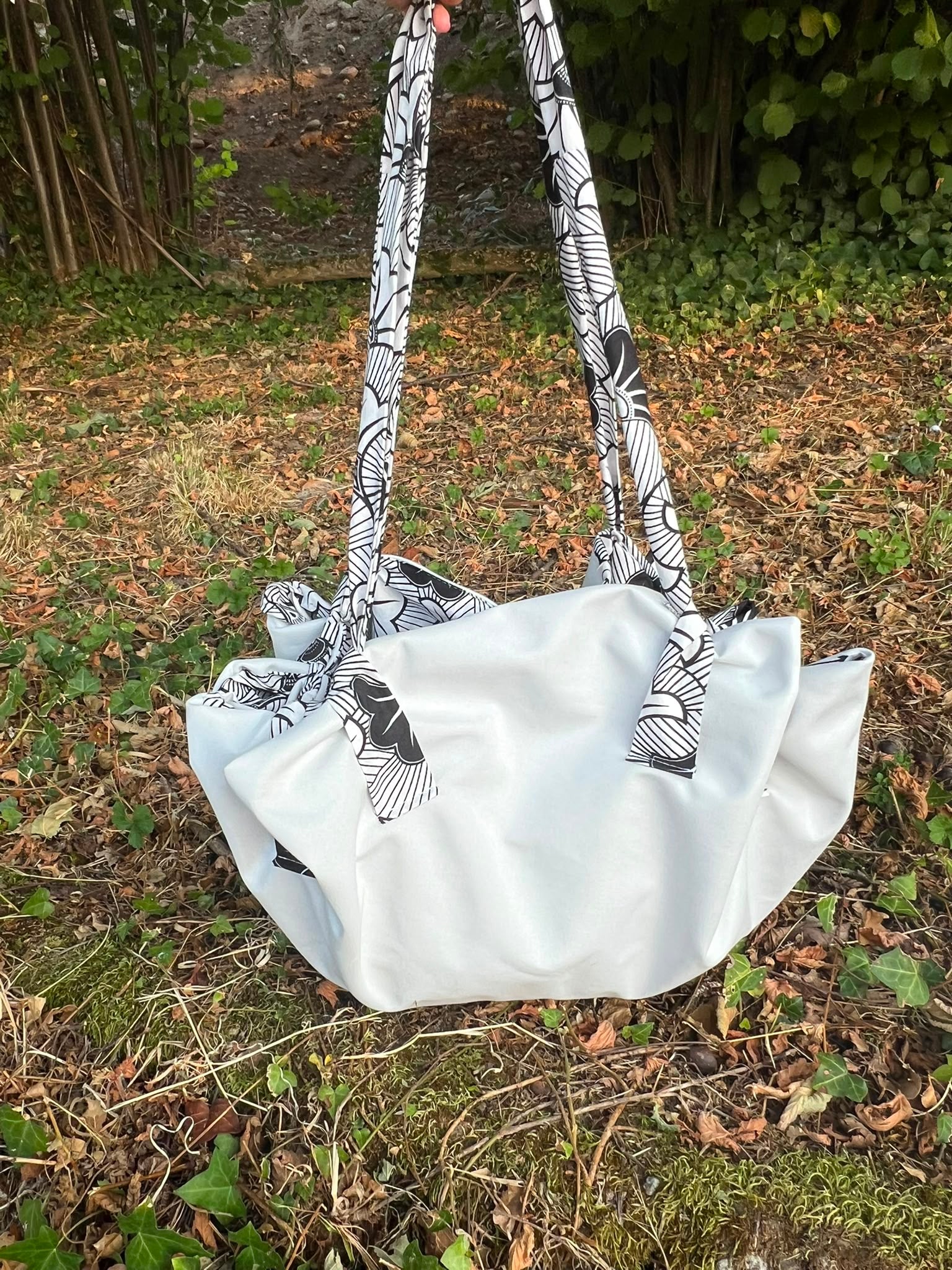 Sac réversible 2 en 1 – Sac & tapis de pique-nique en Wax - Sac Fiona