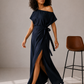 Robe convertible Laya / Bleu marine / robe ajustable / robe femme grande taille / robe Kaysol couture 