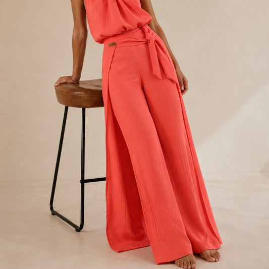 Pantalon Ajustable Cansy / Pantalon / Corail