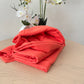 Tissu Double Gaze de coton – Corail Nude | 100% coton | au mètre / Coupon