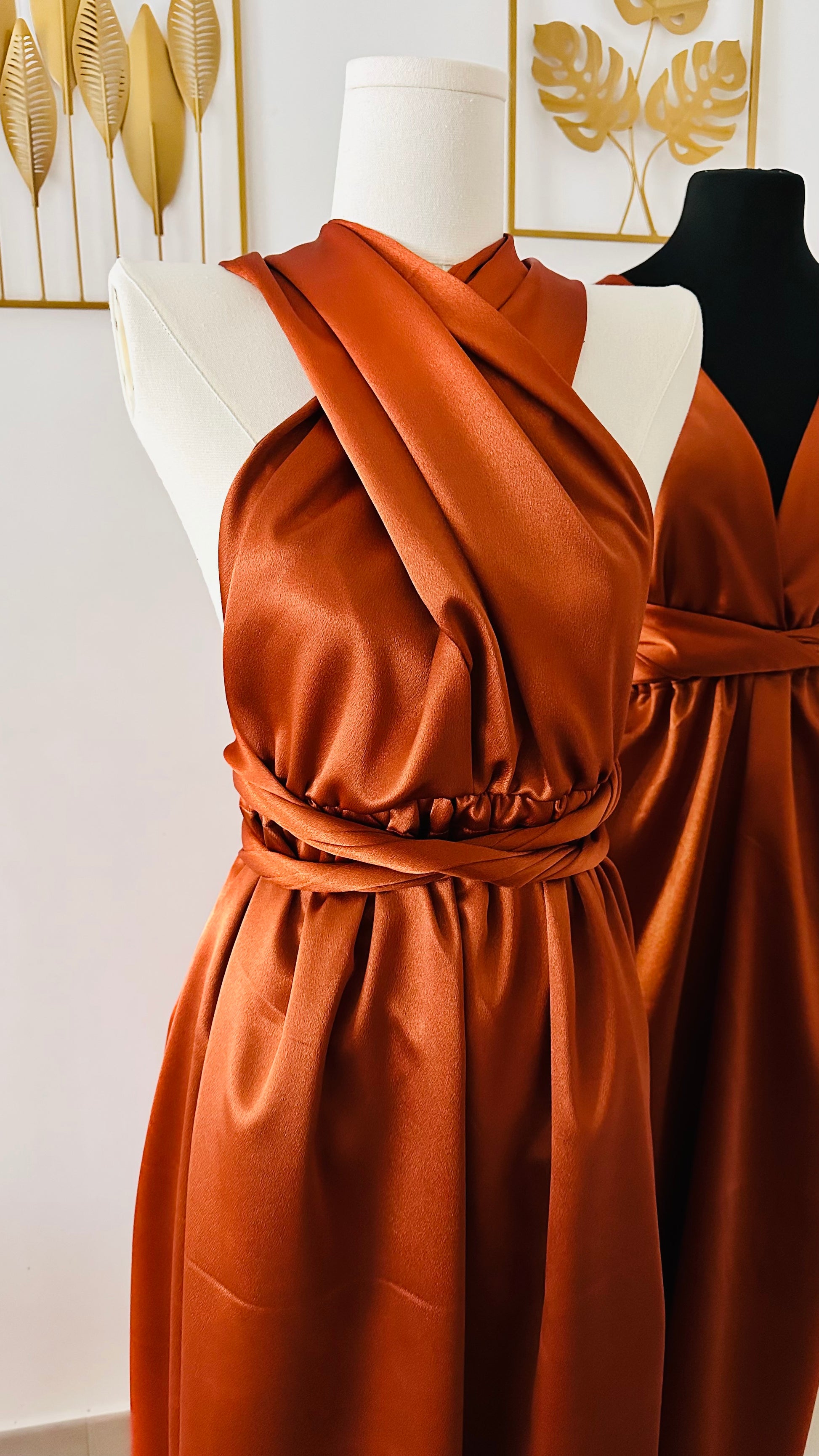 Terracotta Bridesmaid Dress