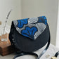 Wax print shoulder bag