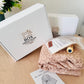 Women's Kimono Sewing Box – Sizes 34-56 Pattern + 100% Cotton Broderie Anglaise Fabric + Full Matching Notions Kit