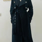 Trench en jean - Zahra – Manteau long femme élégant - Ceinture ajustable