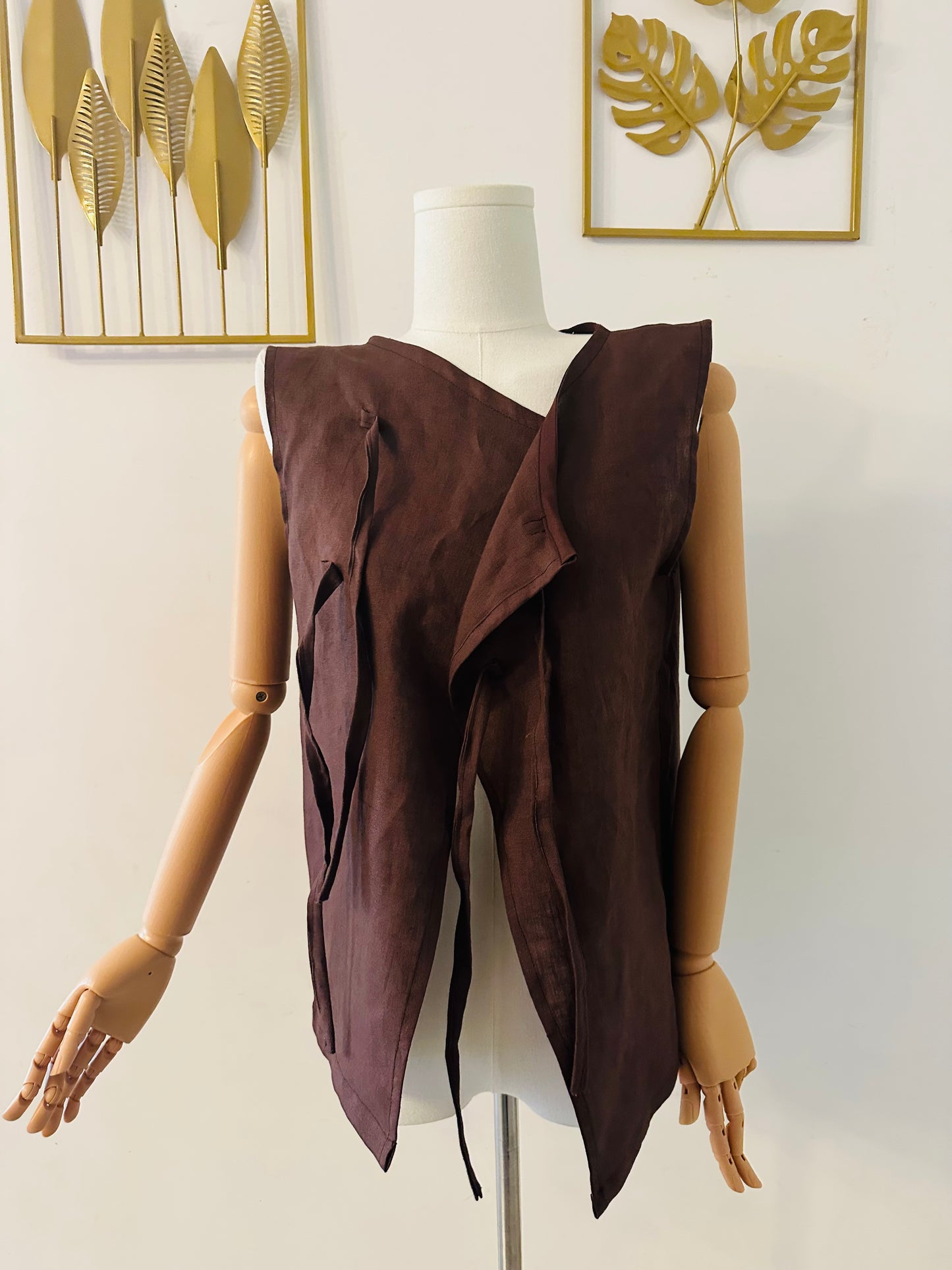 Patron de couture PDF – Haut à nouer SIA (tailles 34-56) | Instructions claires