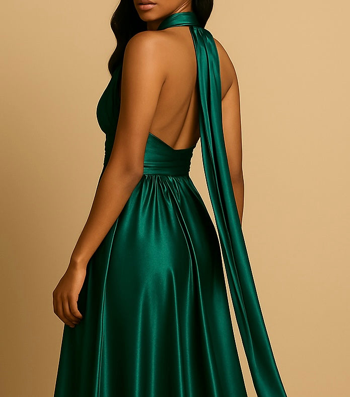 Patron couture robe de Soirée  – Robe Infinity mi-mollet - 32 au 56 EU/US