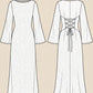 Patron PDF Aïsha – Robe & Blouse Femme / 1 Patron Multi Possibilité / XS/8XL / A4/A0 / Video