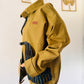 Veste en Jean/Wax oversize  / Mixte / Beige Olive