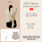 Patron couture Facile - Gilet Piny - Patron couture PDF - cadeau noel - atelier couture - apprendre a coudre