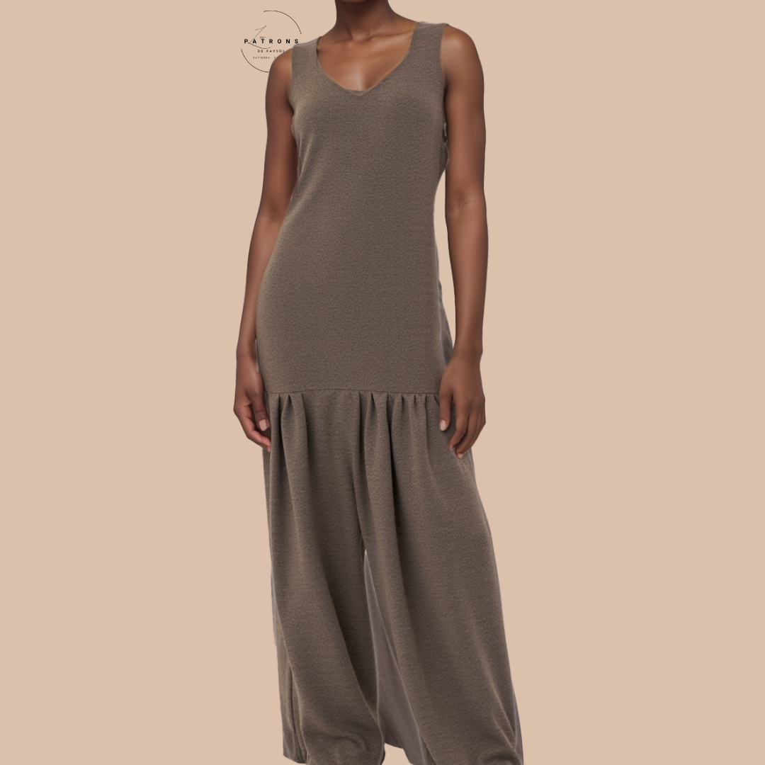Coudre Robe Longue - Patron de couture Robe Longue - 12 Tailles EU/US