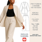 patron couture, couture facile, kimono à coudre, pantalon palazzo, patron PDF, ensemble à coudre, patron vêtement femme, patron grande taille, couture débutant, patron kimono, patron pantalon large, Kaysol Couture, patron été, DIY couture, patron femme moderne
