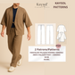 Set Kimono et Pantalon homme - Patron Pdf Homme - EU/US 44/58 - Trilingue