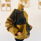 Veste en Jean/Wax oversize  / Mixte / Beige Olive