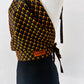 Top Femme en wax / Ajustable et Réversible / 100% coton / en Wax Marron