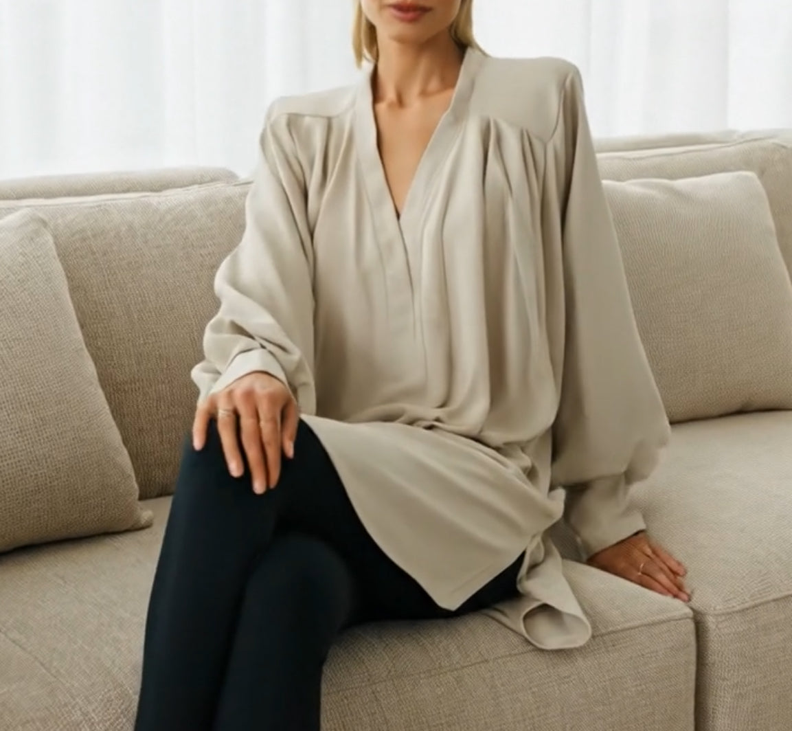 Kiana Blouse - PDF Sewing Pattern - Sizes 34-56 - Video Tutorial