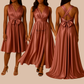 Robe Demoiselle Dhonneur Bois de Rose - Robe Convertible