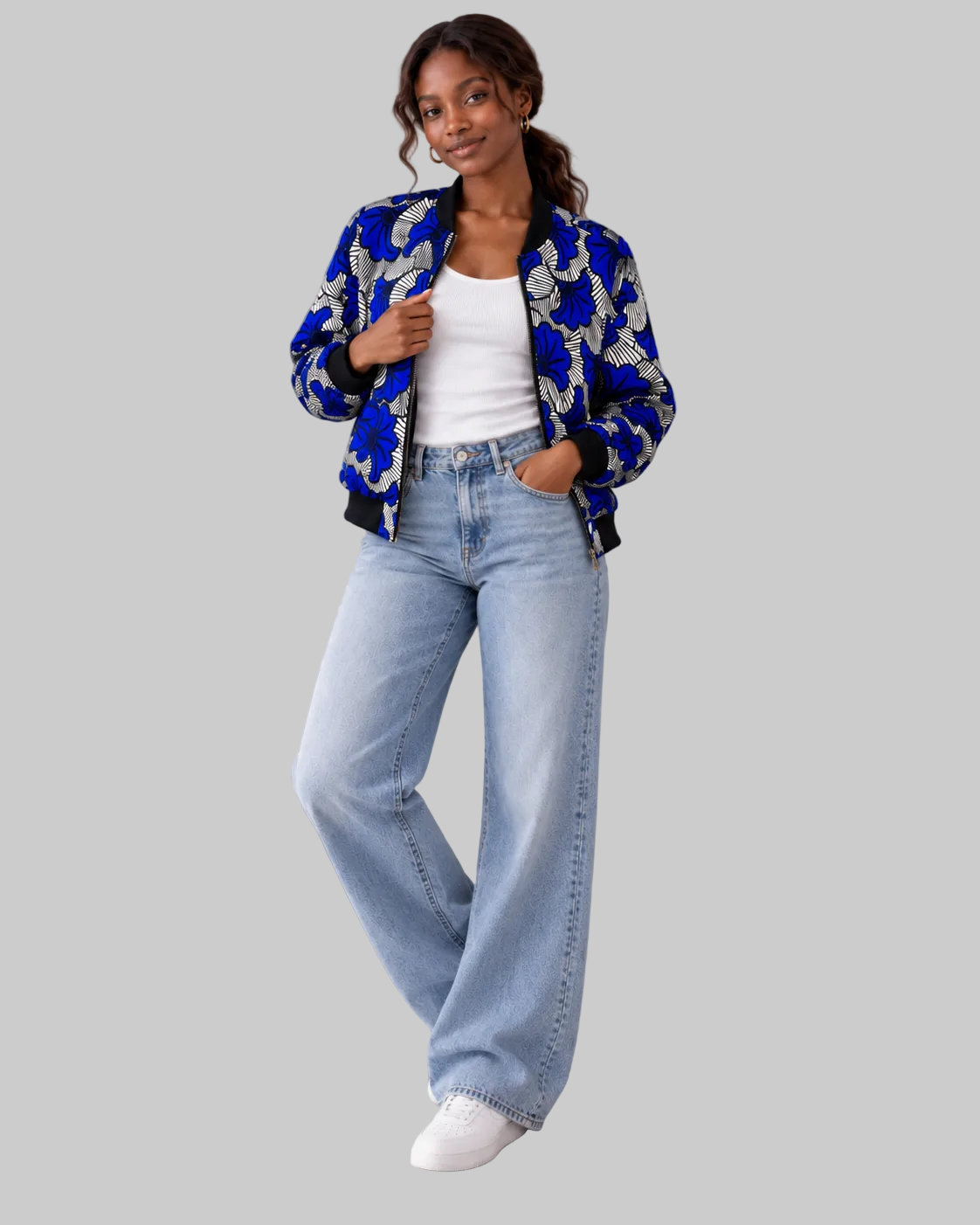 Blouson en wax 