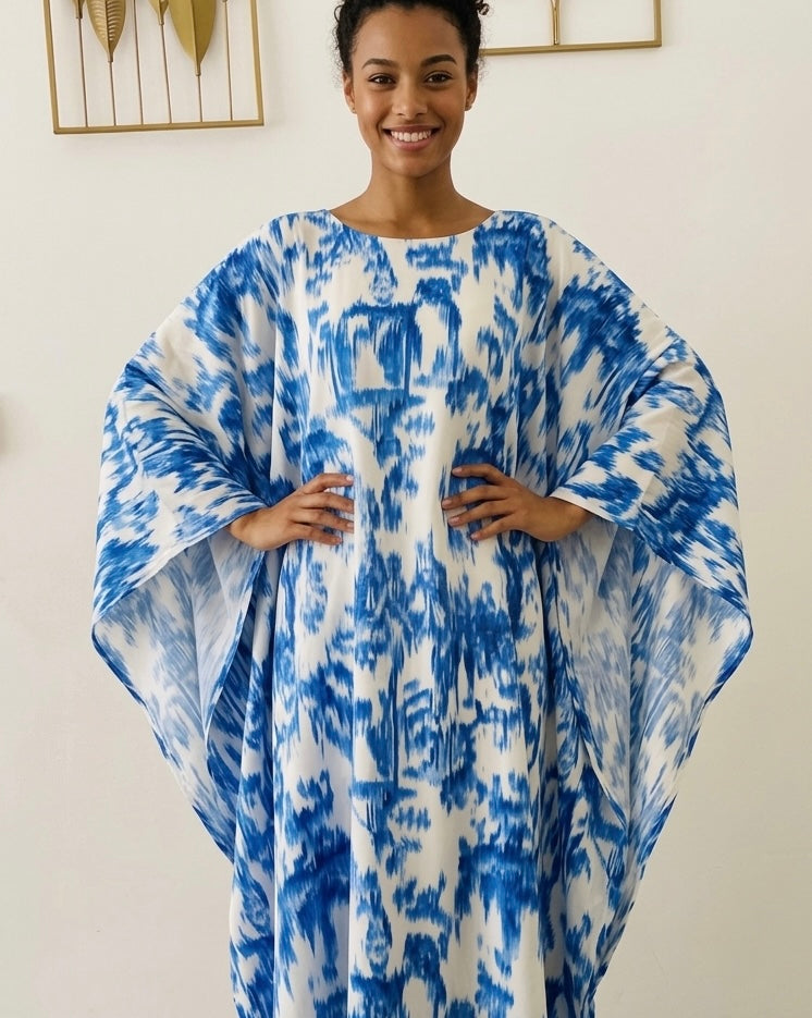 Robe Malia – Robe Longue Fluide Chic & Taille Universelle / Choix de Couleurs