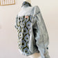 African jacket - denim and Wax jacket - Women