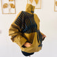 Veste en Jean/Wax oversize  / Mixte / Beige Olive