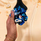 Patterned Silk Scrunchie