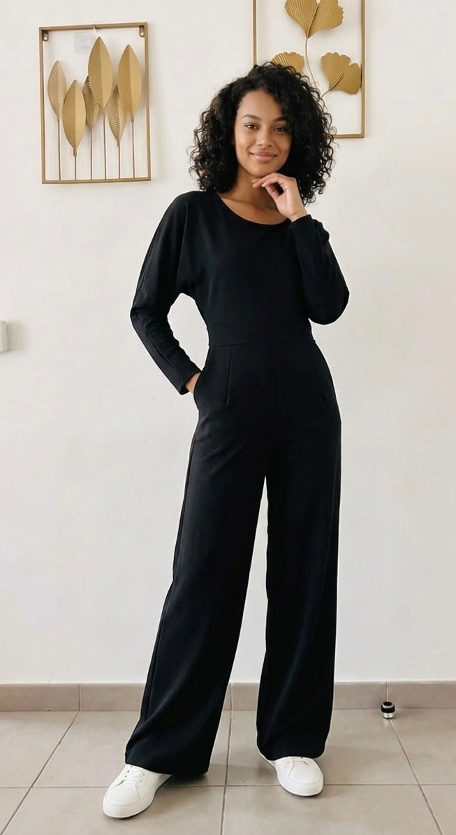 BINTA Women's Jumpsuit Pattern – Sizes 34 to 46 – PDF – 1 Pattern 4 Versions