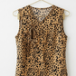 Box couture haut Sia – Patron 34/56 + tissu 100% Imprimé Leopard  + Mercerie assorti complet