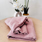 Tissu Double Gaze de coton – Rose nude | 100% coton | au mètre / Coupon