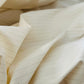 Tissu Coton Rayé Crème – Gabardine | 100 % Coton | Largeur 160 cm | Coupon 3 m