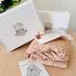 Women's Kimono Sewing Box – Sizes 34-56 Pattern + 100% Cotton Broderie Anglaise Fabric + Full Matching Notions Kit