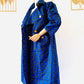 Wax Trench Coat / Iconic Collection / Adjustable waist / Royal Blue