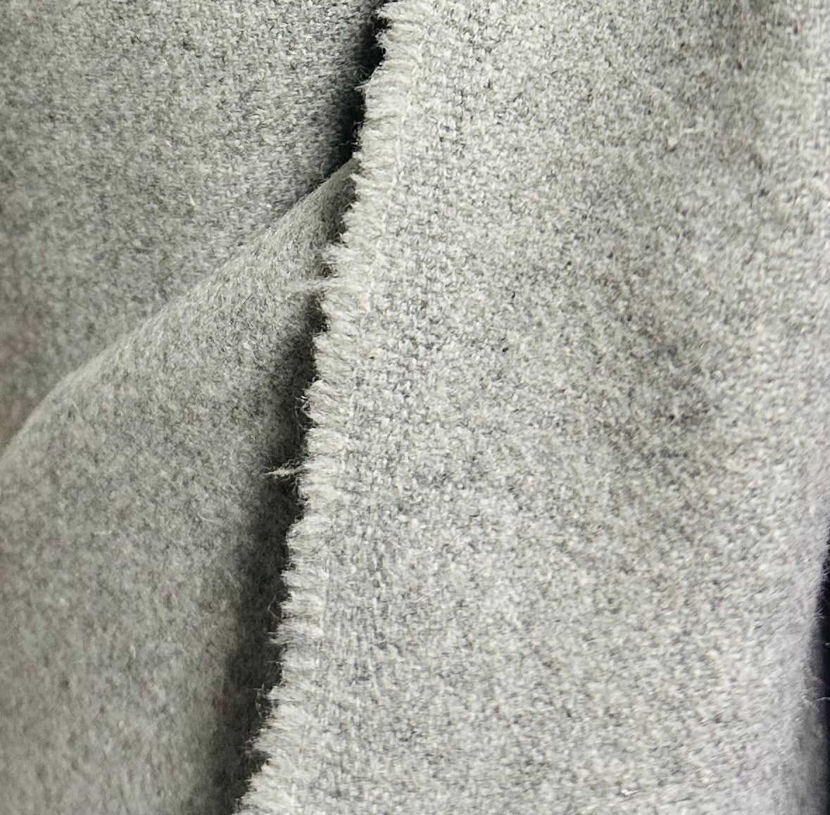 Tissu lainage premium gris clair – idéal manteaux & vestes