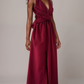Robe de mariage bordeaux - robe de demoiselle dhonneur couleur bordeaux- mariage theme bordeaux - idée robe demoiselle d'honneur 