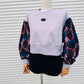 Warmer Sweatshirt aus Baumwolle & Wax – Grau / Neu