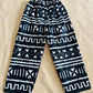 Ensemble enfant garçon Idriss – Bogolan noir et blanc – Fait main en coton