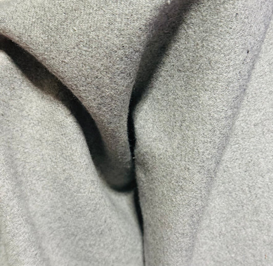 Tissu lainage premium gris clair – idéal manteaux & vestes