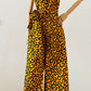 Combi Infinity Wax Jaune – Coupe large, convertible - Pantalon palazzo