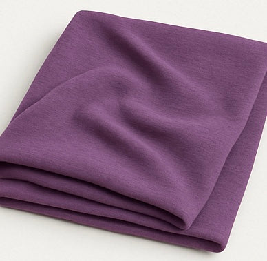 Tissu jersey au mètre violet  & Coupon 3 m    | Coton