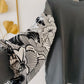 Grey wax sweatshirt / Hoodie with wax fabric detail / African sweater / Unisex