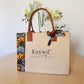 Mother's Day Gift - Kaysol Wax Bag / yellow and red flowers