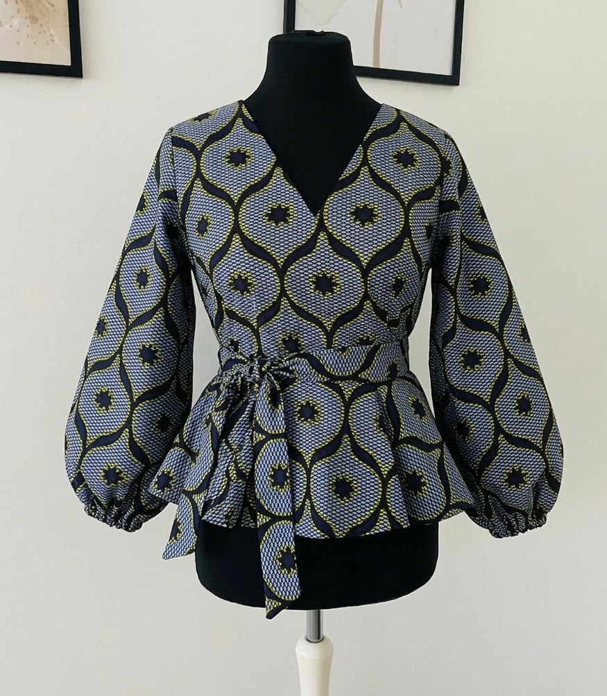 Haut manches longues en Wax