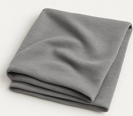 Tissu jersey au mètre & Coupon 3 m -  Gris foncé   | Coton