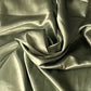 Sage Green Satin Fabric - 3-meter piece - Supreme Quality