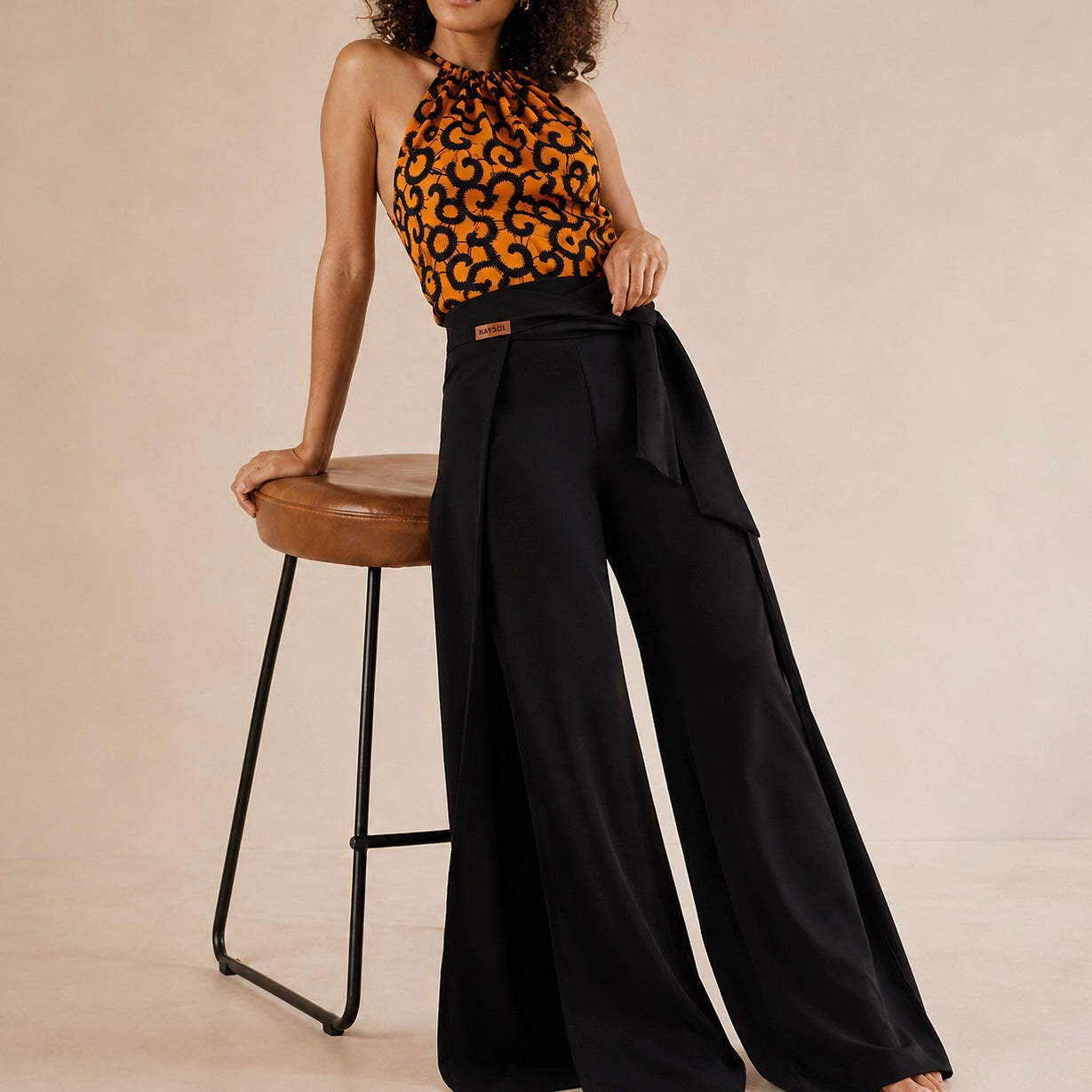 Pantalon Ajustable Cansy / Pantalon convertible / Noir