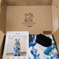 Creative Couture Box: My Infinity tie-wrap dress – Azure Blue Tie & Dye Edition / XS/7XL