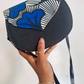 Wax print shoulder bag